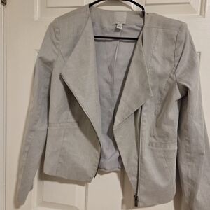Halogen Light Gray Blazer Jacket